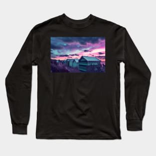 Brighton Beach Sunset Long Sleeve T-Shirt